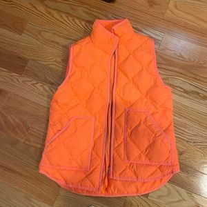 J Crew Neon Orange Vest